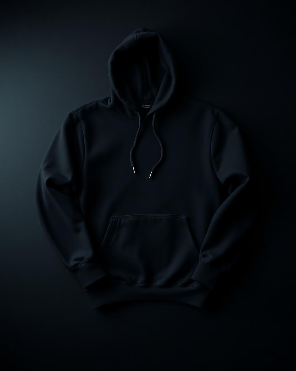 Hades Hooded Sweat — 480gsm loopback hood, soot